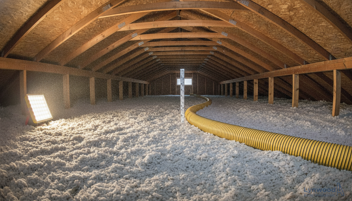 Attic Insulation Installation