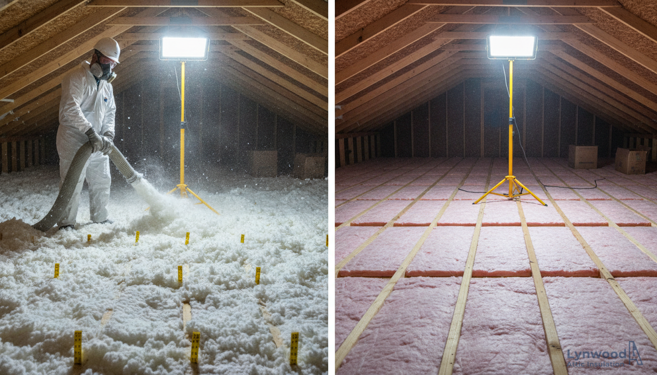 Blown-In vs. Batt Insulation for Attics: A Homeowner's Guide for Lynwood, CA